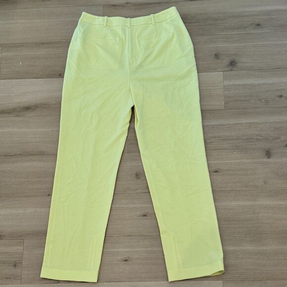 NWT* Jonathan Simkhai Azul Tailored Pants in Chamomile - Women's 12 - Picture 7 of 9